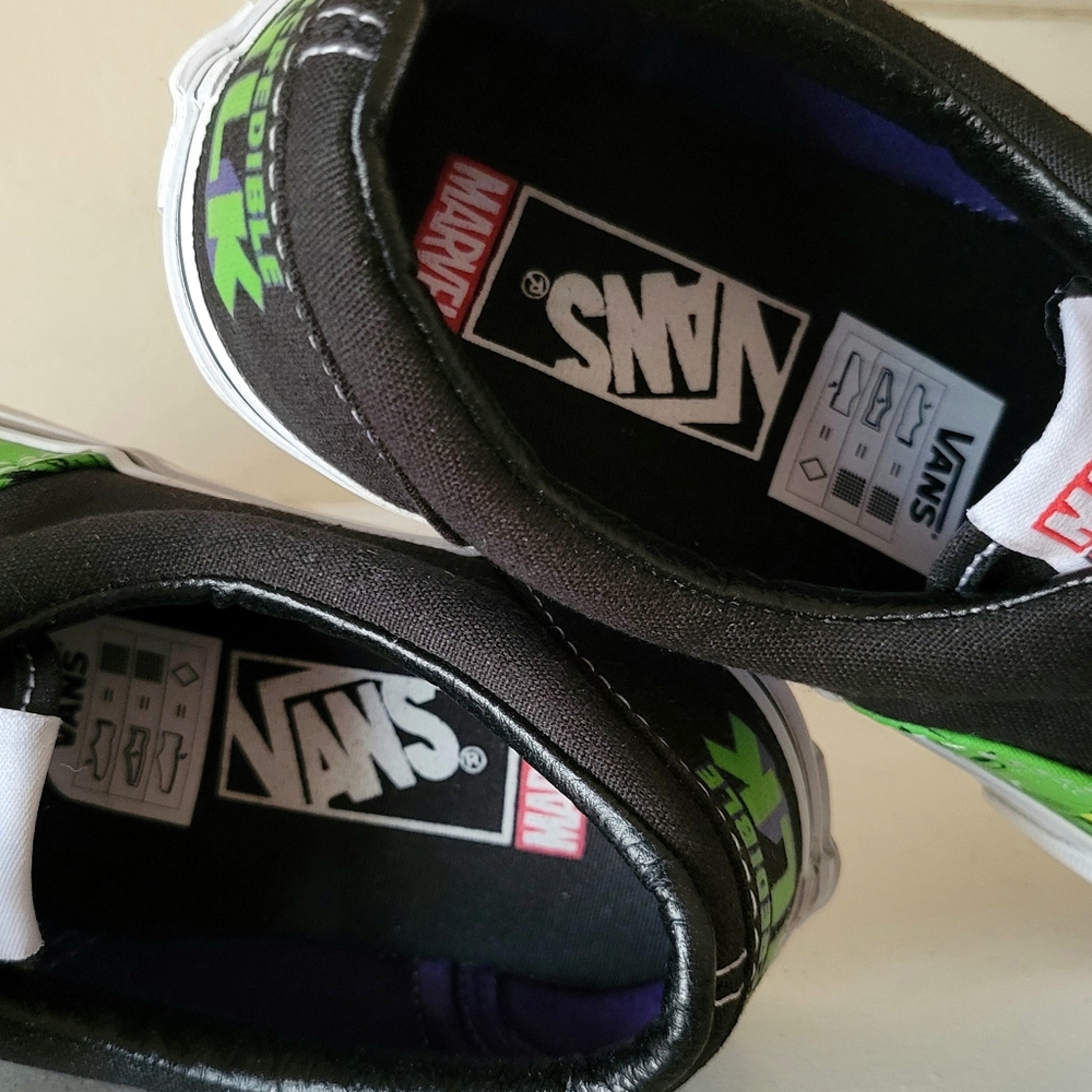 Marvel Hulk Vans Era Mens 6, Womens 7.5 - Picture 9 of 10